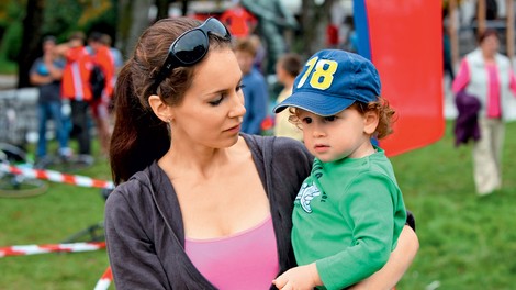 Lili Žagar: Tilen je zelo živahen