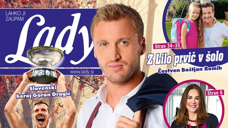 Denis Avdić si želi še dva otroka! Več v novi Lady!