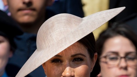 Harry in Meghan na vrtni zabavi v Buckinghamski palači