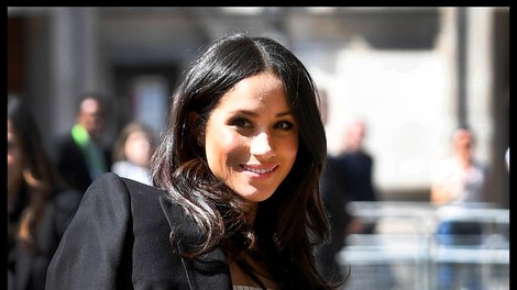 Meghan Markle v javnosti brez princa Harryja