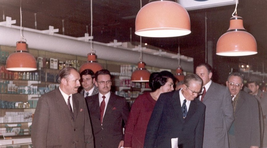 V prvi blagovnici pri nas nakupovala tudi Tito in Jovanka (foto: Maxi Press)
